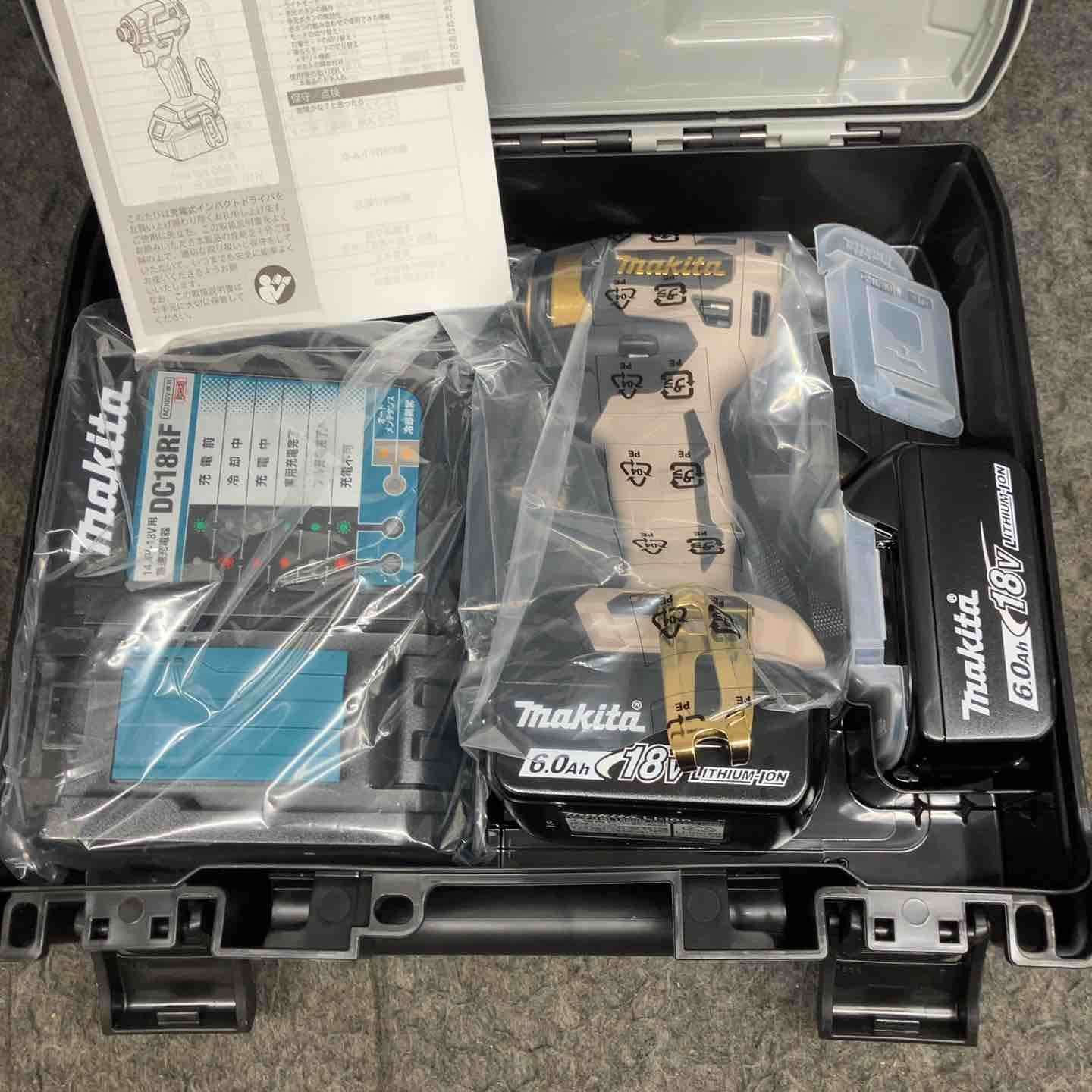 【未使用品】☆マキタ(makita) コードレスインパクトドライバー TD173DGXPG LTX20周年記念限定カラー プレミアムグレージュ【川口店】