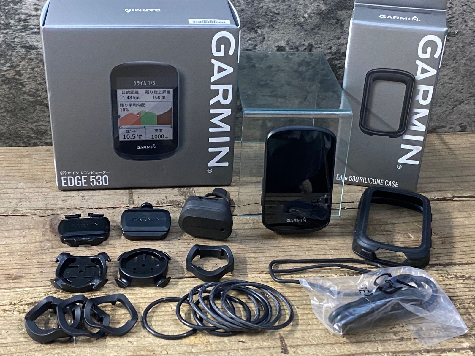 JY202 ガーミン GARMIN EDGE530 サイクルコンピューター スピード ケイデンスセンサー付属 動作確認済み
