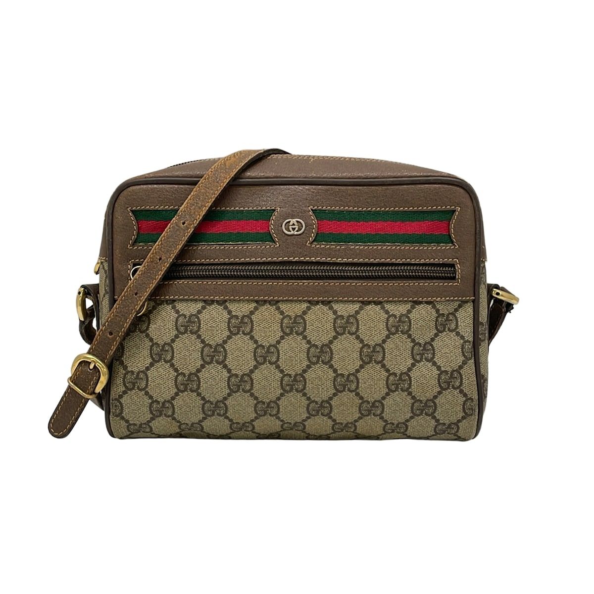 GUCCI(グッチ) ショルダーバッグ GGプラス・GGスプリーム,シェリー 