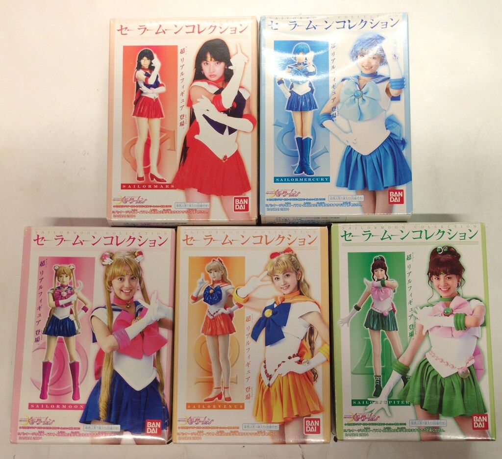 バンダイ 実写版セーラームーン セーラームーンコレクション 全5種