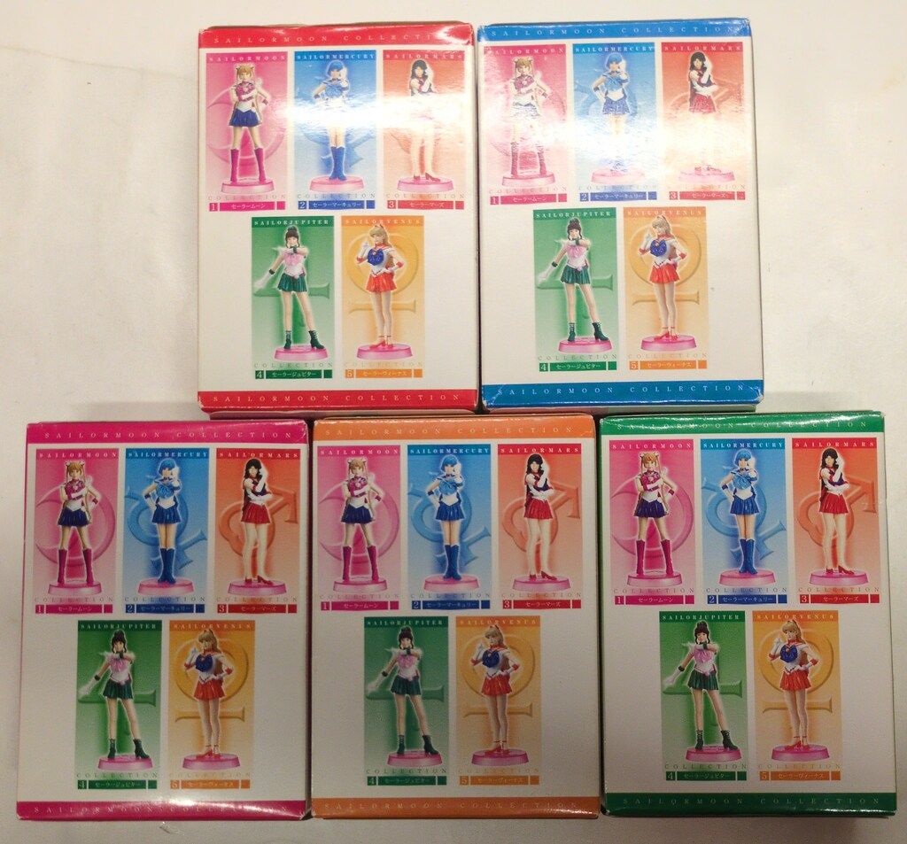 バンダイ 実写版セーラームーン セーラームーンコレクション 全5種