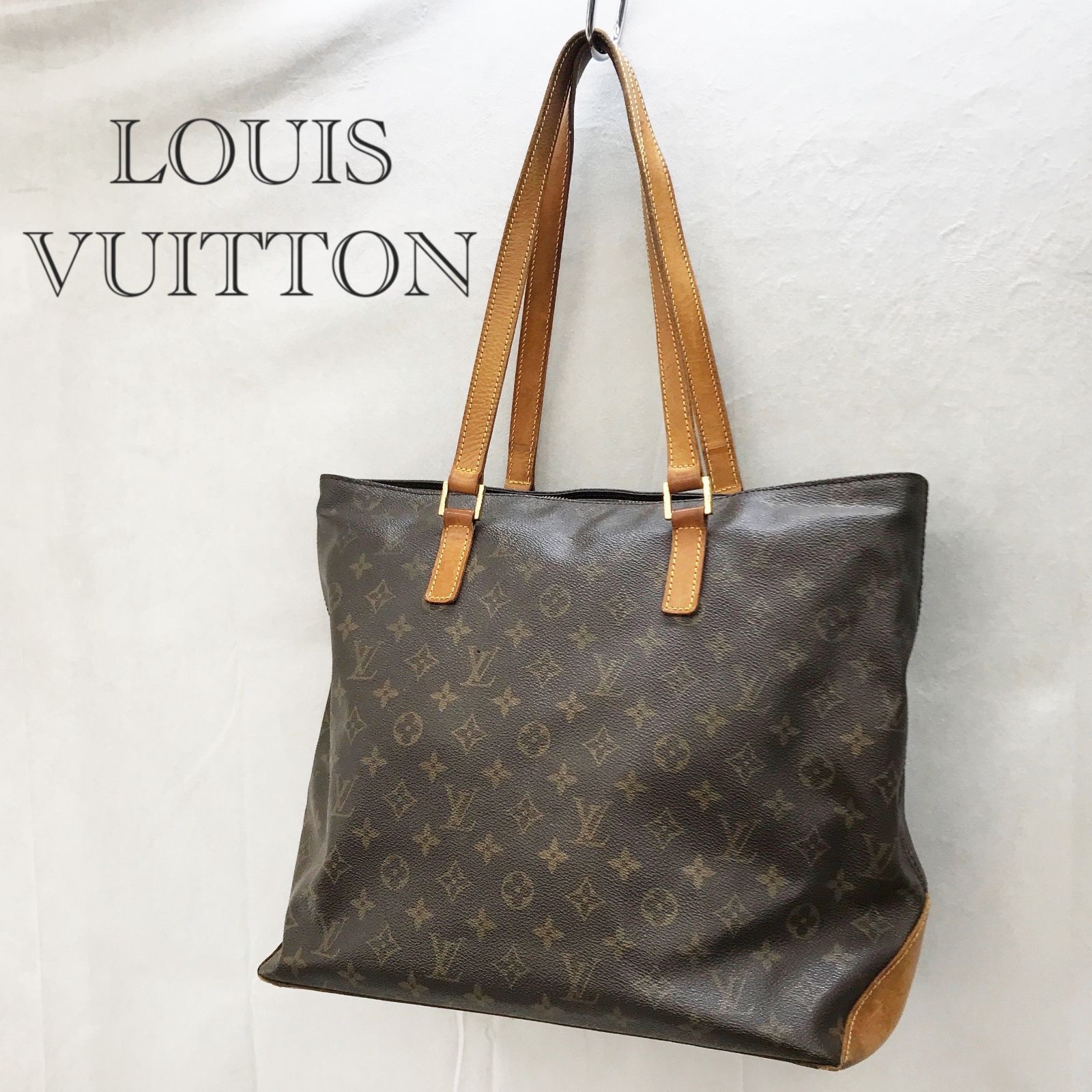 LOUIS VUITTON ルイヴィトン モノグラム カバメゾ M51151 レザー 