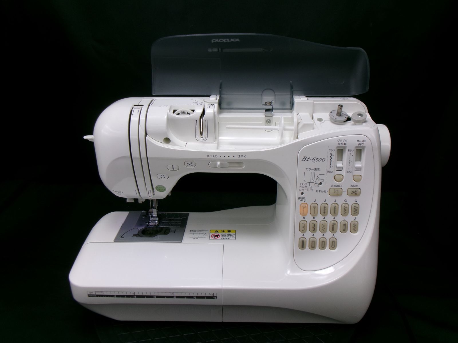 美品　ブラザー　コンピューターミシン本体　BF-6500　フットコントローラー付 生活家電 美品 ブラザー コンピューターミシン本体 BF-6500 フット