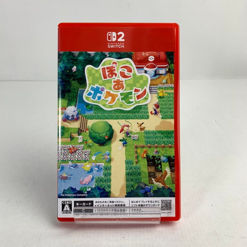 【中古美品】 Nintendo Switch 2 ニンテンドー スイッチ 2 ソフト ぽこ あ ポケモン 【029-260515-mh-19-fuz】