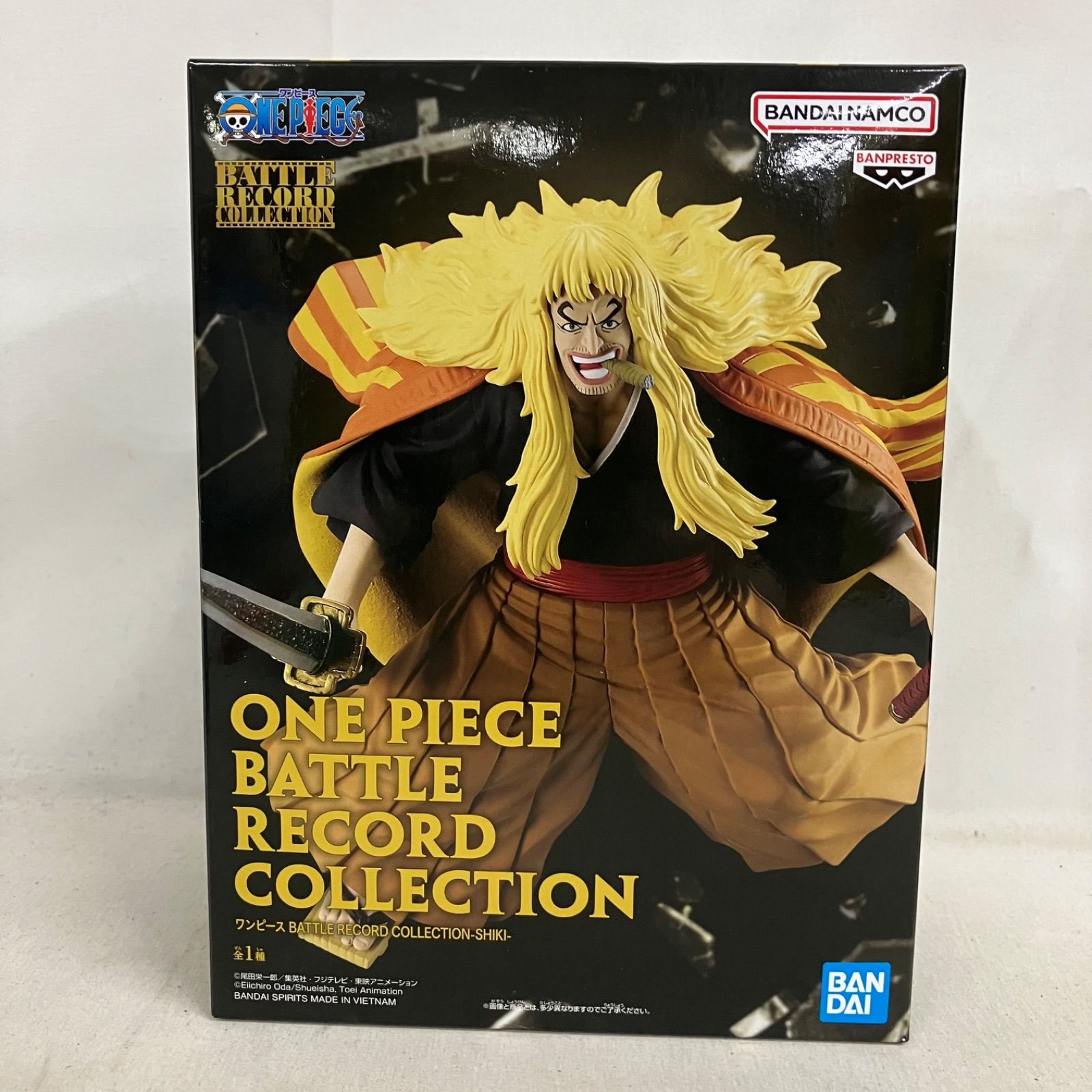 未開封 ワンピース BATTLE RECORD COLLECTION シキ フィギュア 6個