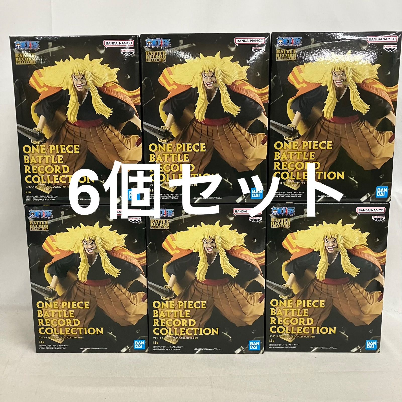 未開封 ワンピース BATTLE RECORD COLLECTION シキ フィギュア 6個