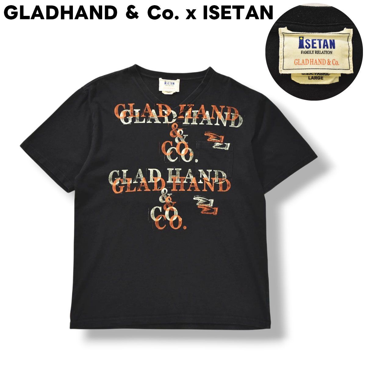 美品】 グラッドハンド GLADHAND ＆ Co. x 伊勢丹 ISETAN ポップアップ 