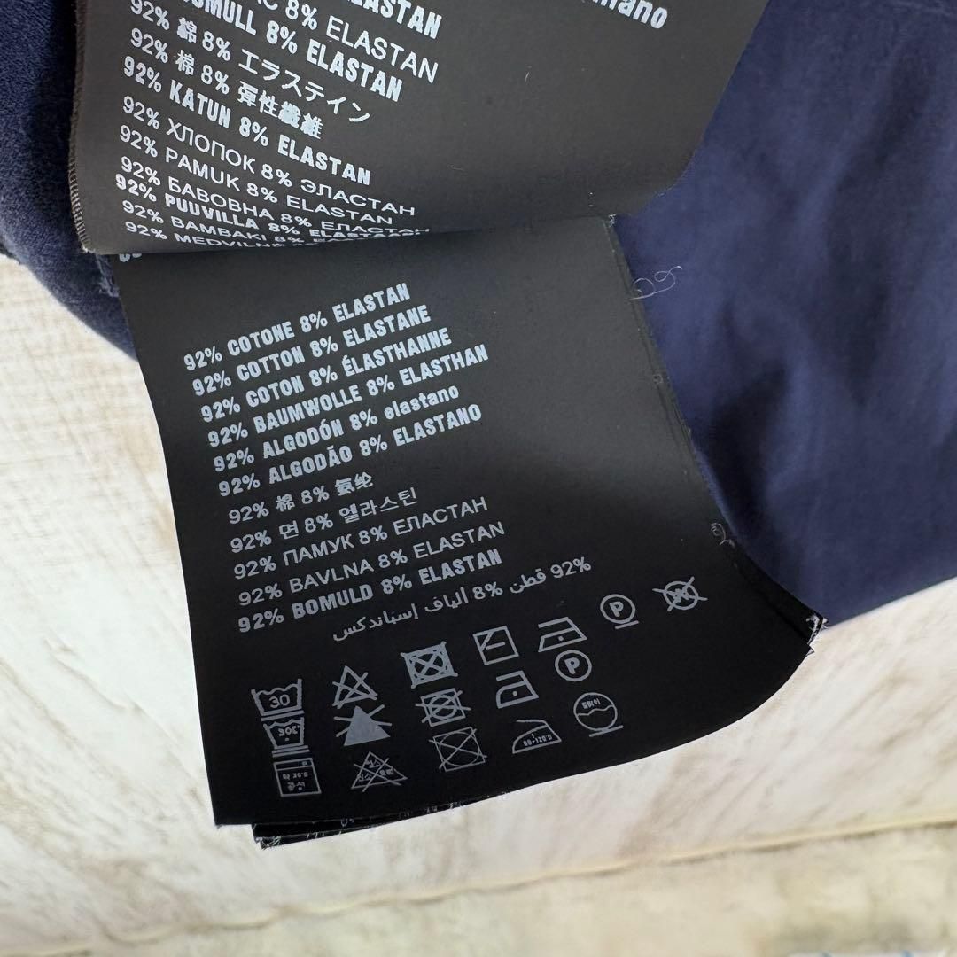 PRADA プラダ ラバーロゴ ポケット ナイロン切替 Vネック Tシャツ
