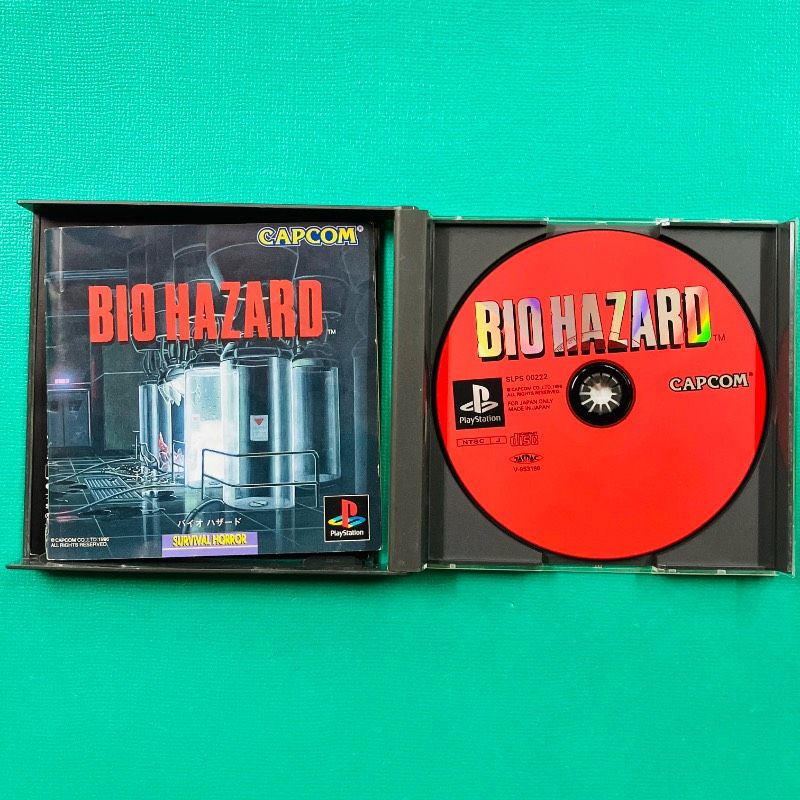 ディスク美品】PS1 初代 バイオハザード CAPCOM カプコン