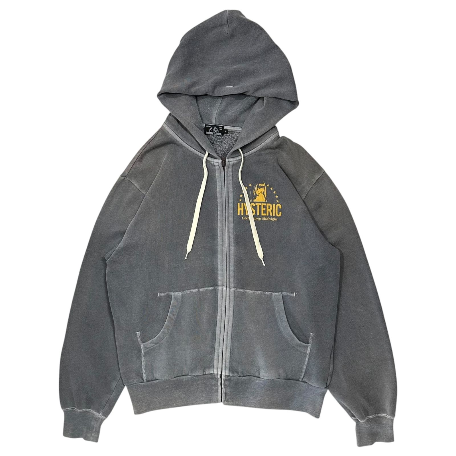 HYSTERIC GLAMOUR(ヒステリックグラマー) 19aw Logo print zip hoodie 