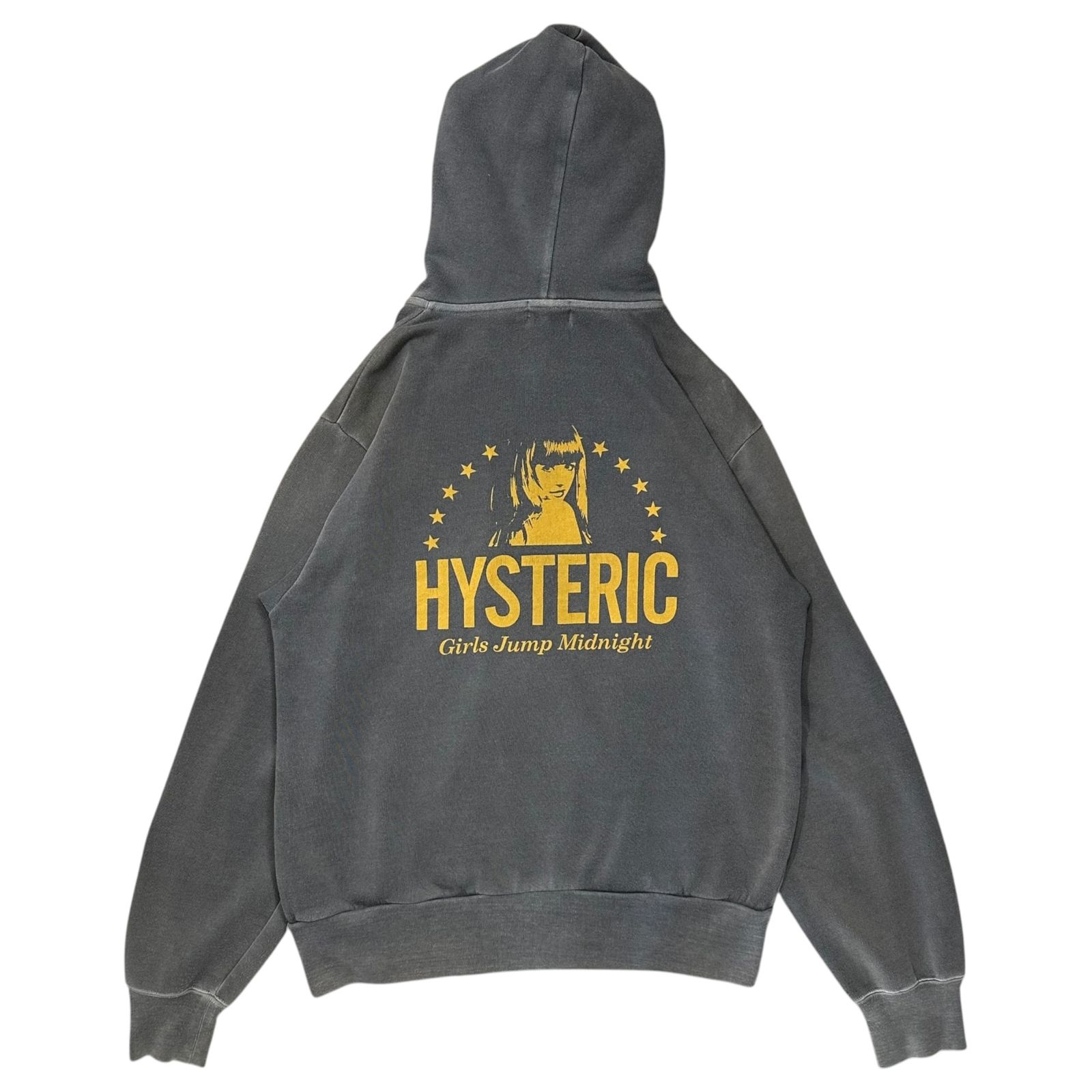 HYSTERIC GLAMOUR(ヒステリックグラマー) 19aw Logo print zip hoodie 