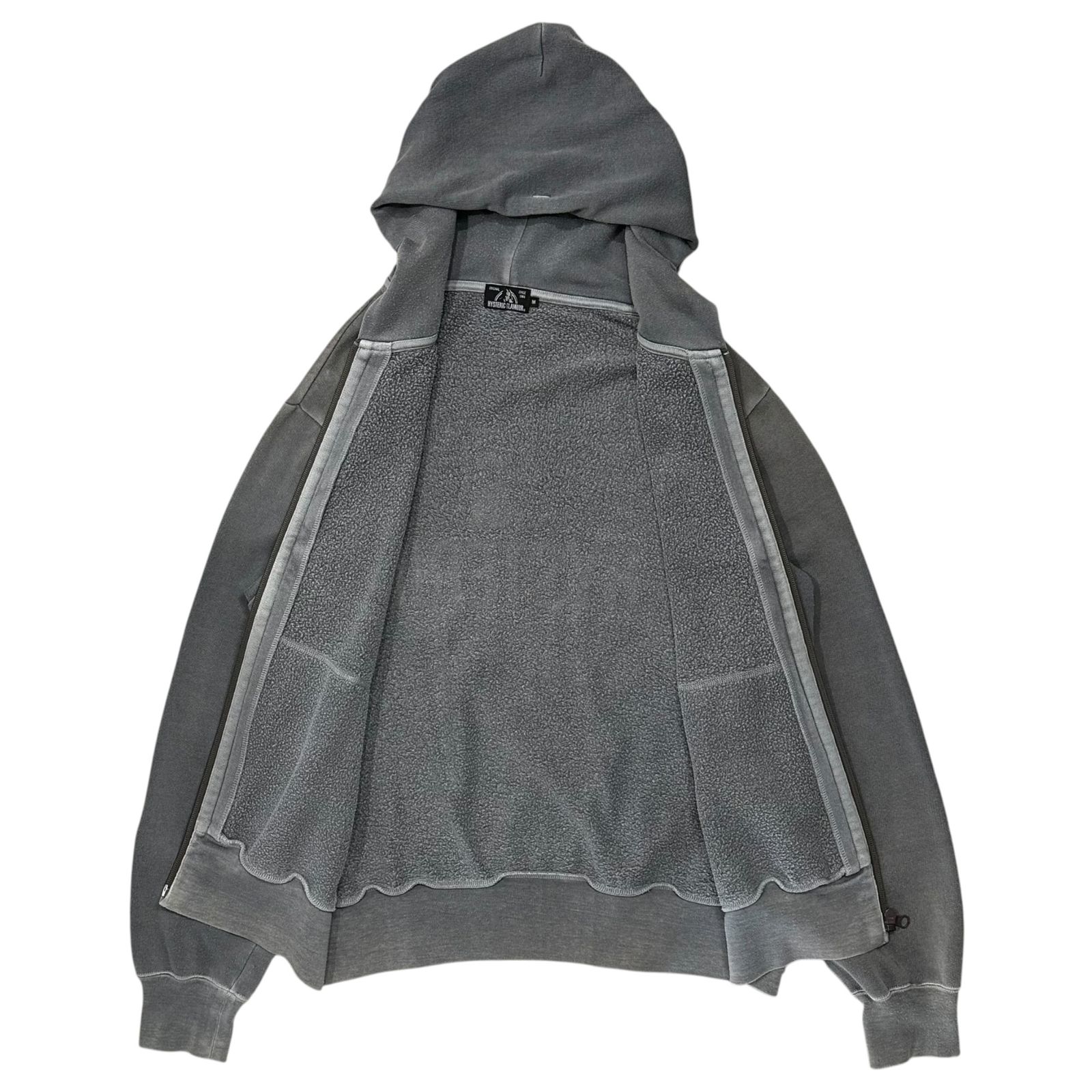 HYSTERIC GLAMOUR(ヒステリックグラマー) 19aw Logo print zip hoodie 