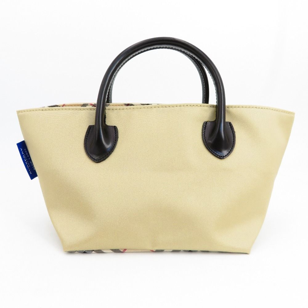 BURBERRY　BLUELABEL キャンバスミニトートバッグ BURBERRY BLUE LABEL バーバリーブルーレーベル トートバッグ BURBERRY