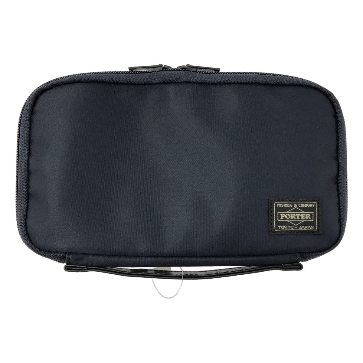 【美品】 PORTER / ポーター | TIME / タイム トラベルオーガナイザー ポーチ ウォレット 財布 / ユニセックス | ネイビー | メンズ