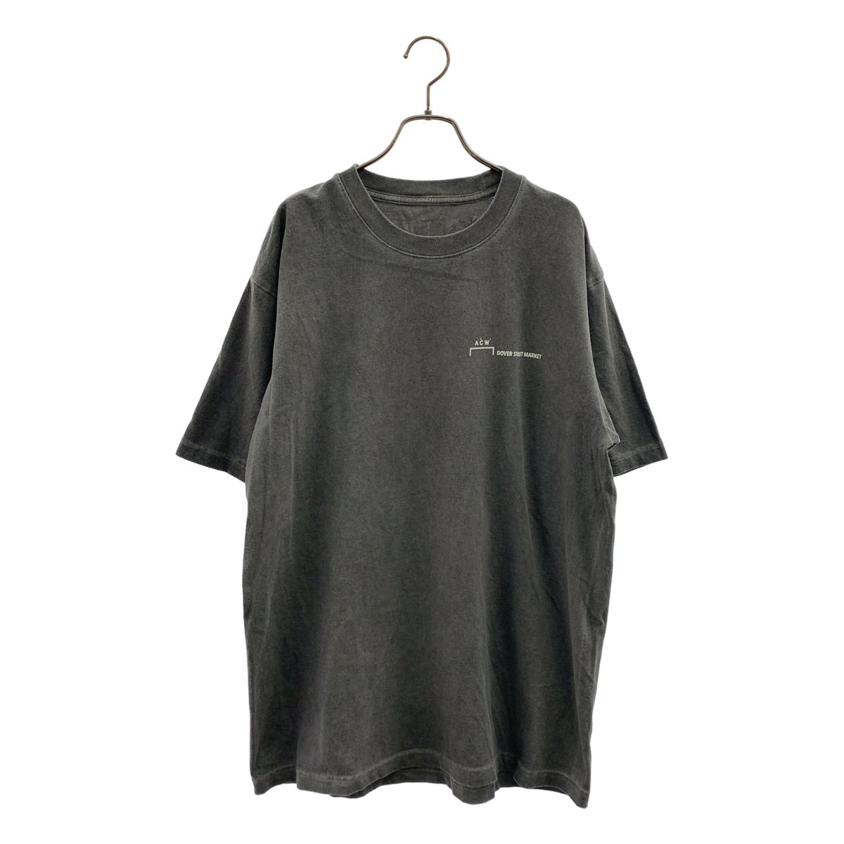 A-COLD-WALL(ACW) / アコールドウォール | オーバーシルエット プリント Tシャツ カットソー | XL | チャコール系 | メンズ