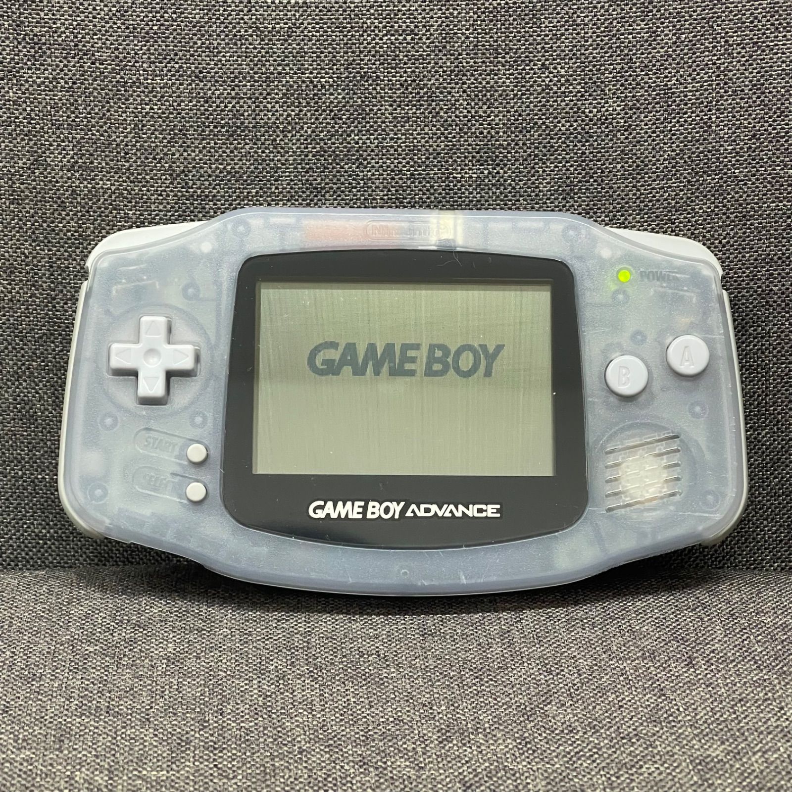 【NPA】Nintendo GAMEBOY ADVANCE GBA ゲームボーイアドバンス AGB-001 クリア スケルトン