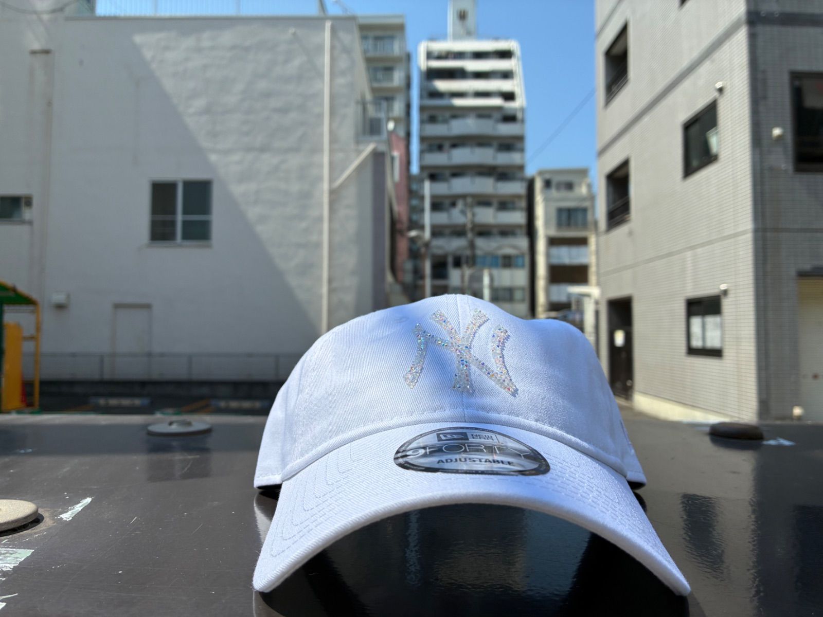 NEW ERA 9FORTY アンストラクチャード Unstructured Beads Logo