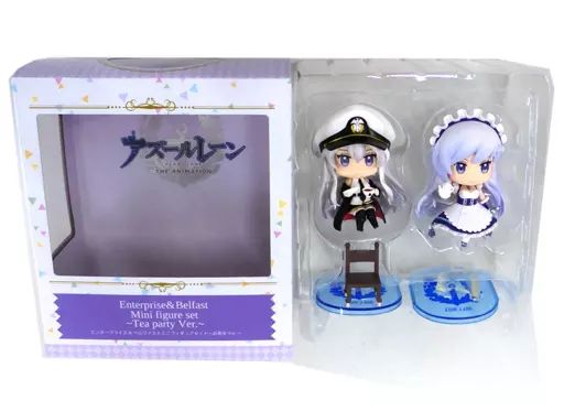 中古】フィギュア エンタープライズ＆ベルファスト ミニフィギュア