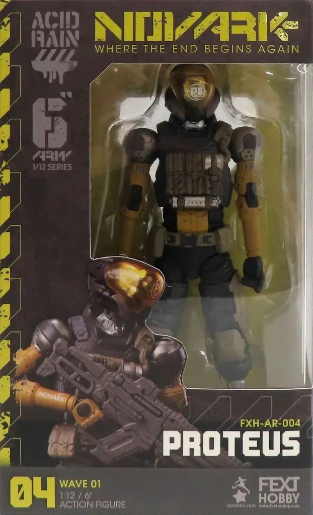 【中古】フィギュア FXH-AR-004 PROTEUS 「アシッドレイン」 1/12 アクションフィギュア