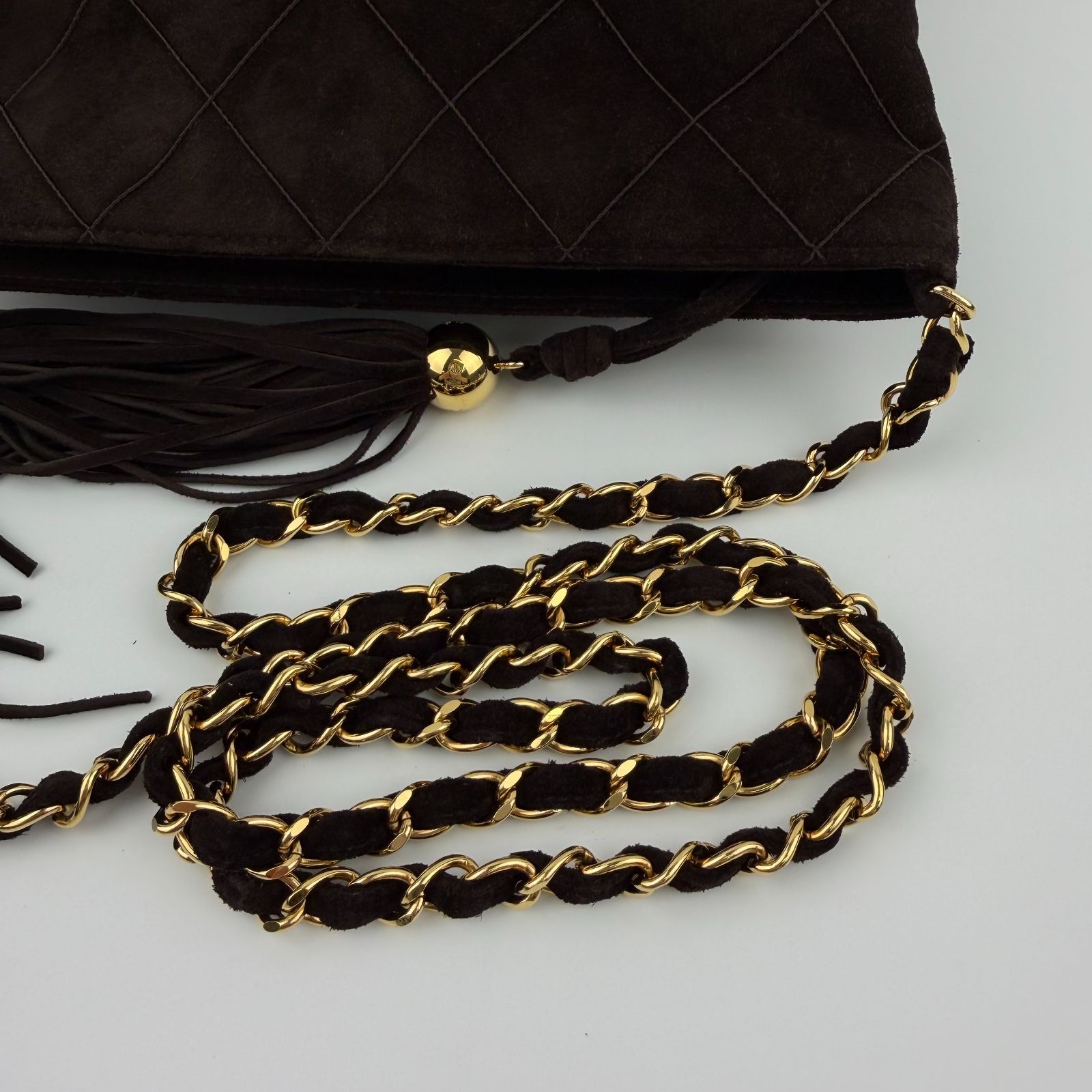 中古】CHANEL シャネル ココマーク マトラッセ チェーンショルダー 