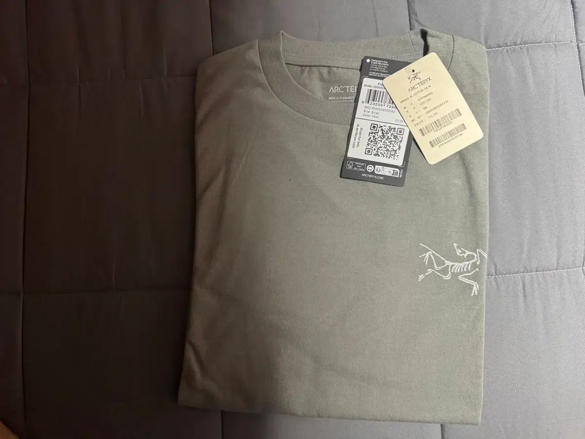ARC'TERYX アークテリクス クレイグ コットン半袖 薄カーキ S