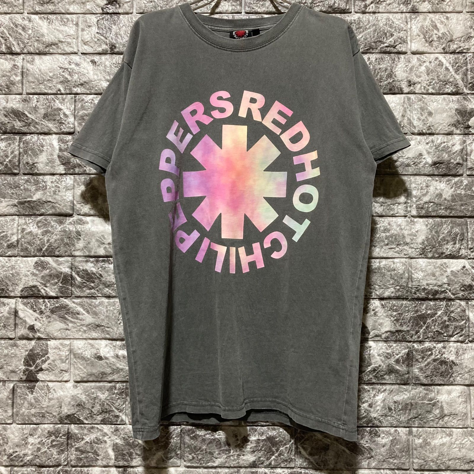 Red Hot Chili Peppers 2024 ツアーTシャツ M グレー RED HOT CHILI PEPPERS Tシャツ M レッチリ ツアー 2024 - メルカリ