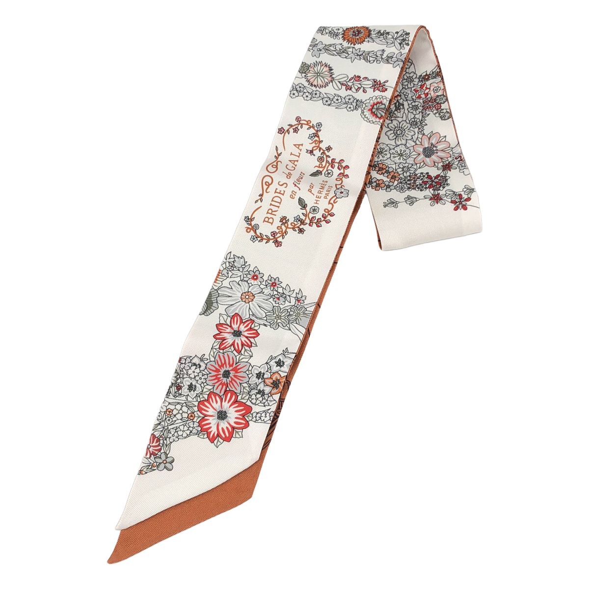 【美品】 HERMES / エルメス | Brides de Gala ツイリー スカーフ | マルチカラー