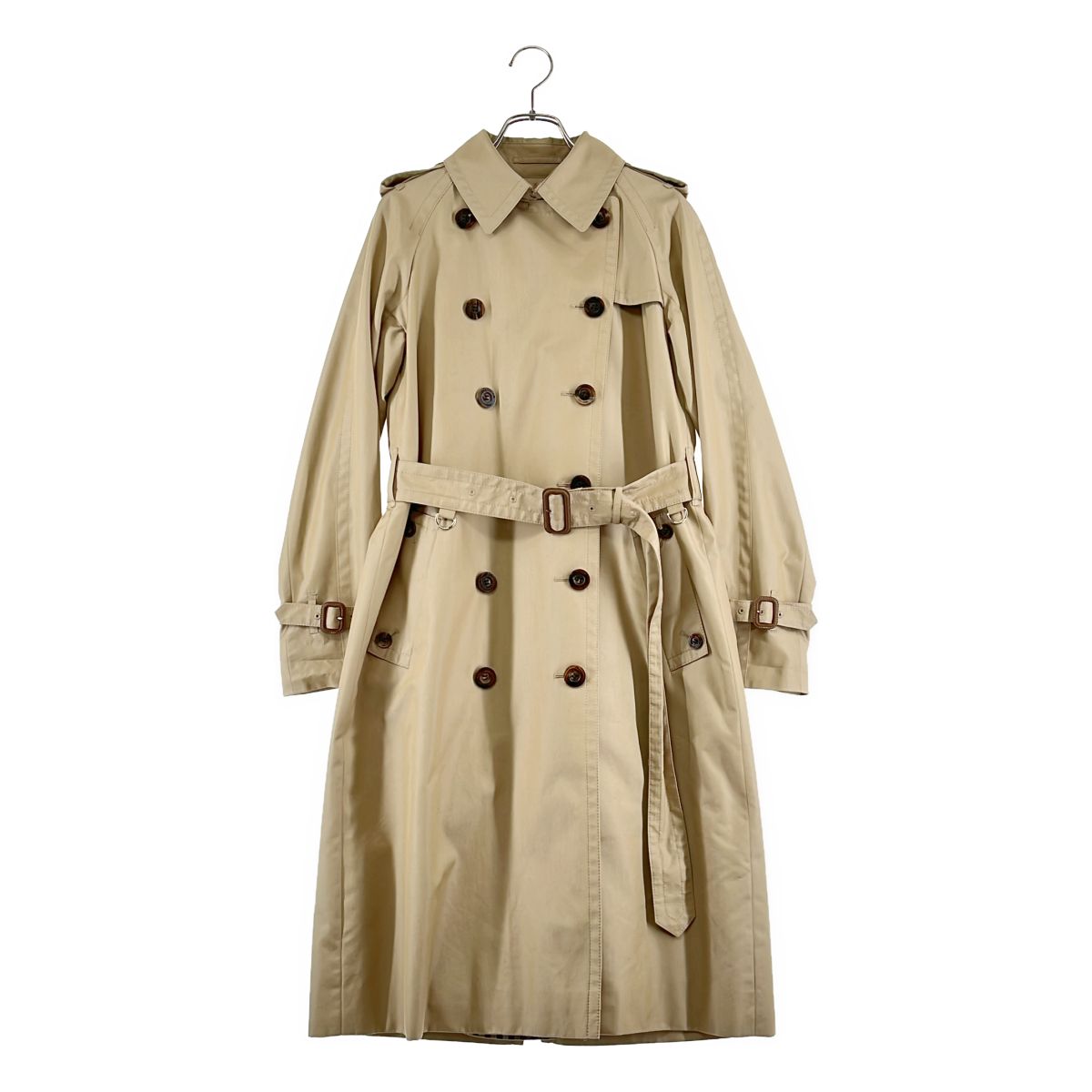 AQUASCUTUM / アクアスキュータム | ベルテッド ロゴボタン トレンチ
