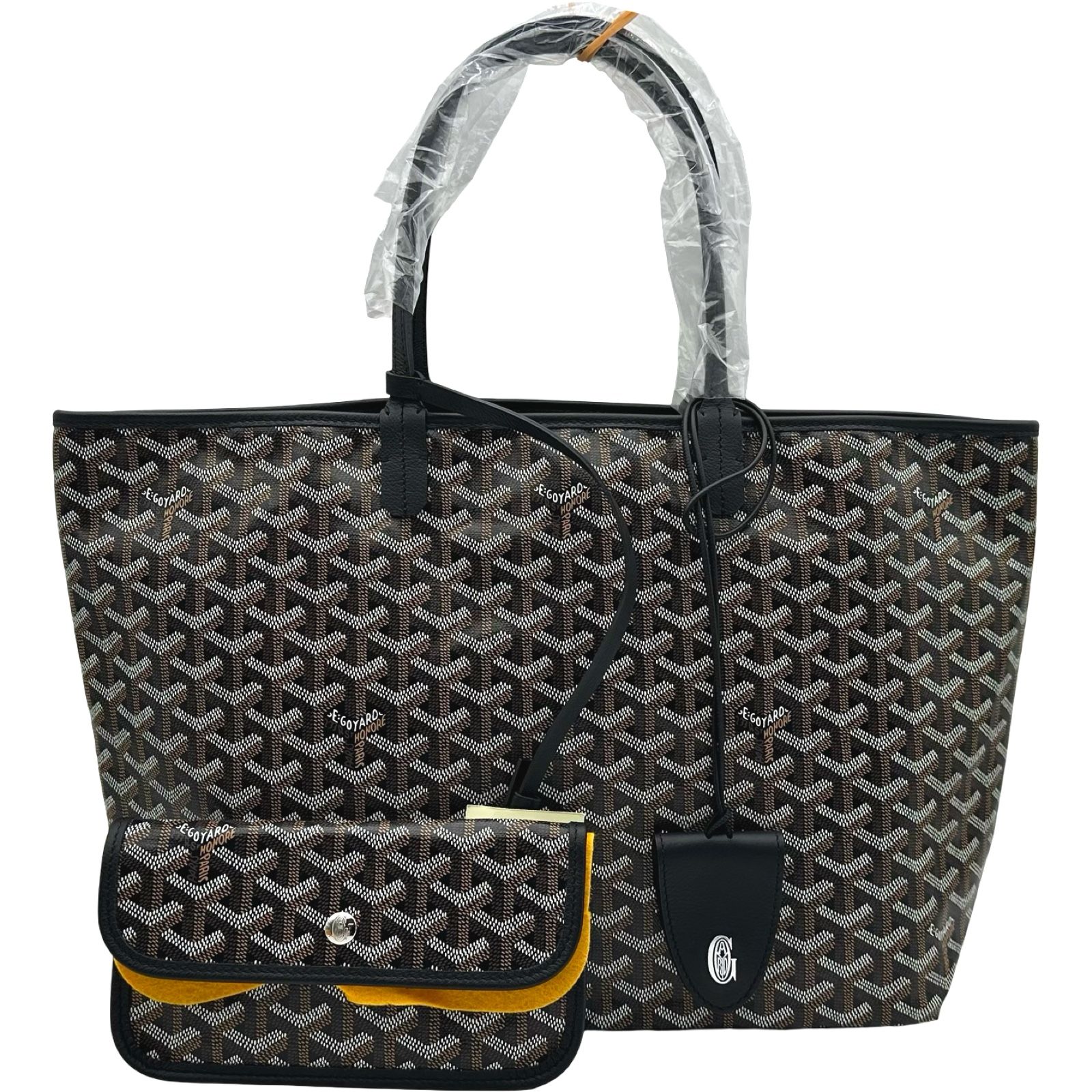 ゴヤール GOYARD サンルイPM ブラック ゴヤールディンキャンバス ユニ 