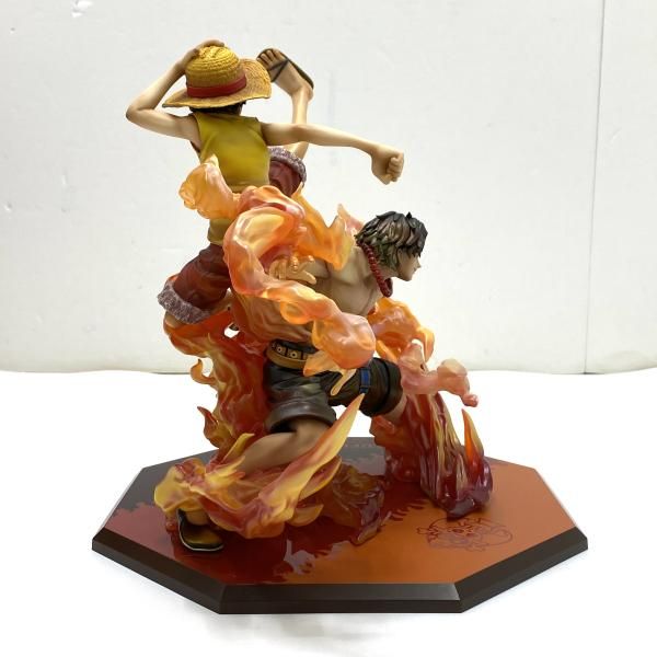中古】【開封/箱破損】ルフィ＆エース 兄弟の絆 20th LIMITED Ver