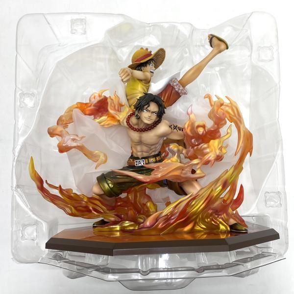 中古】【開封/箱破損】ルフィ＆エース 兄弟の絆 20th LIMITED Ver