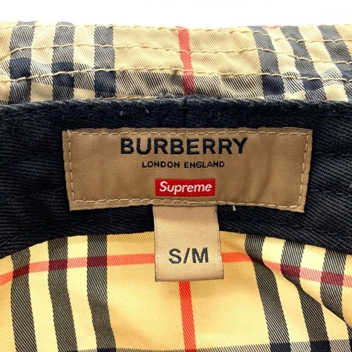 SUPREME シュプリーム BURBERRY バーバリー 22SS Crusher Hat SUPREME シュプリーム BURBERRY バーバリー 22SS Crusher Hat