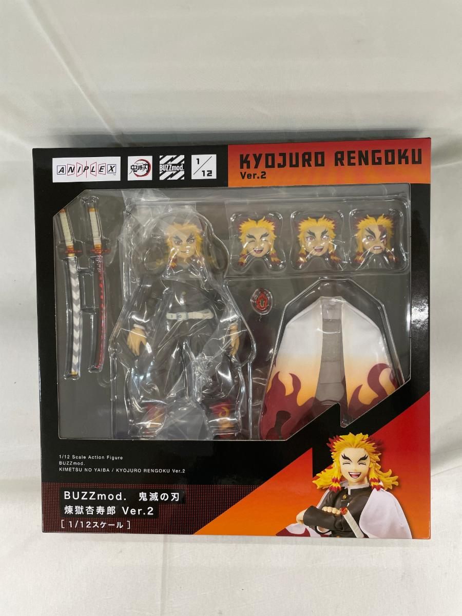 未開封】BUZZmod. 煉獄杏寿郎 Ver.2 「鬼滅の刃」 1/12 アクション