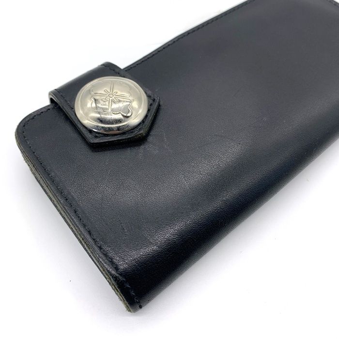 EVISU エヴィス カモメチェーン ウォレット 財布 ブラック - メルカリ