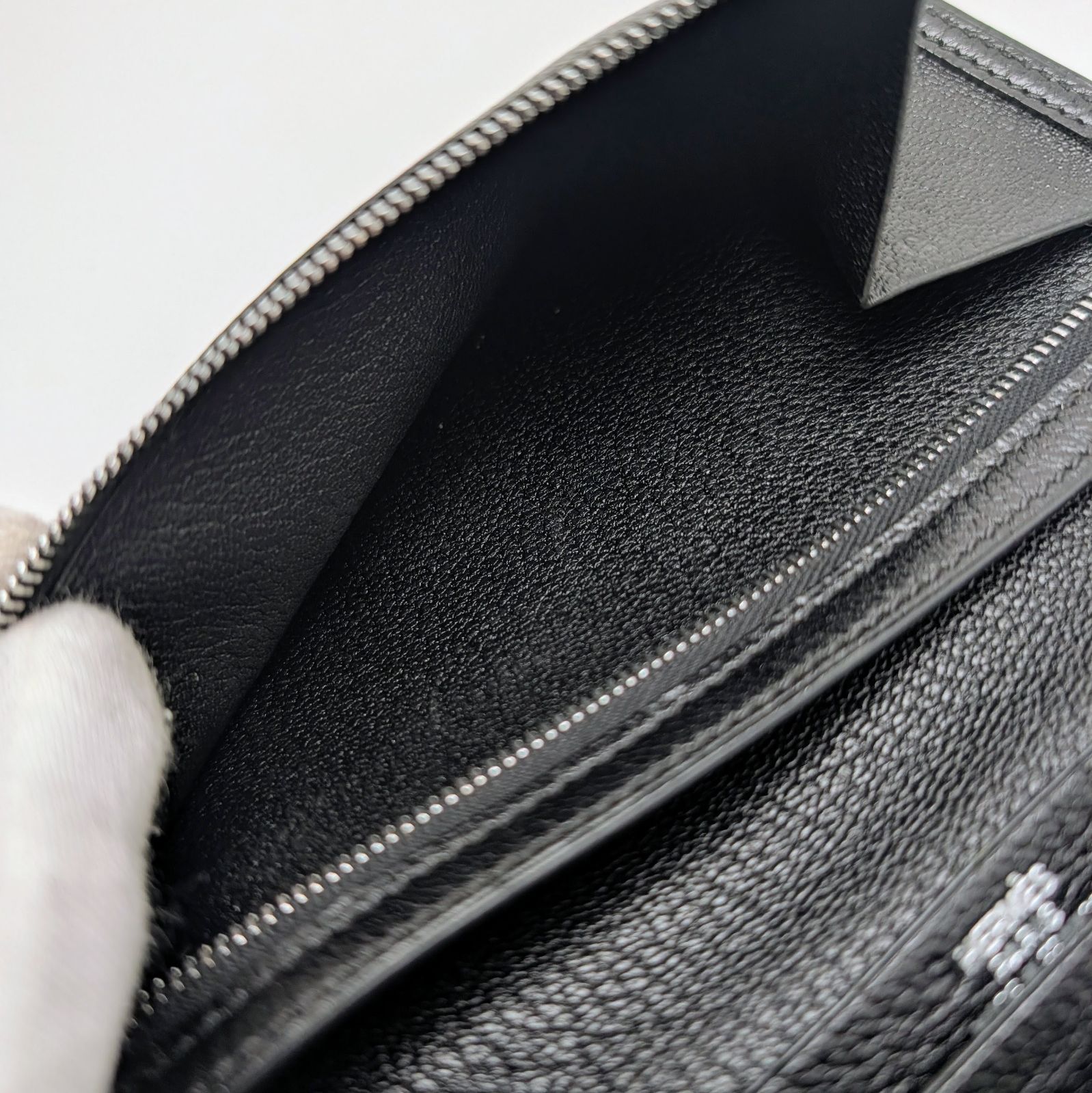 HERMES】エルメス 三つ折り長財布 ベアン デュプリ ヴォーエプソン 