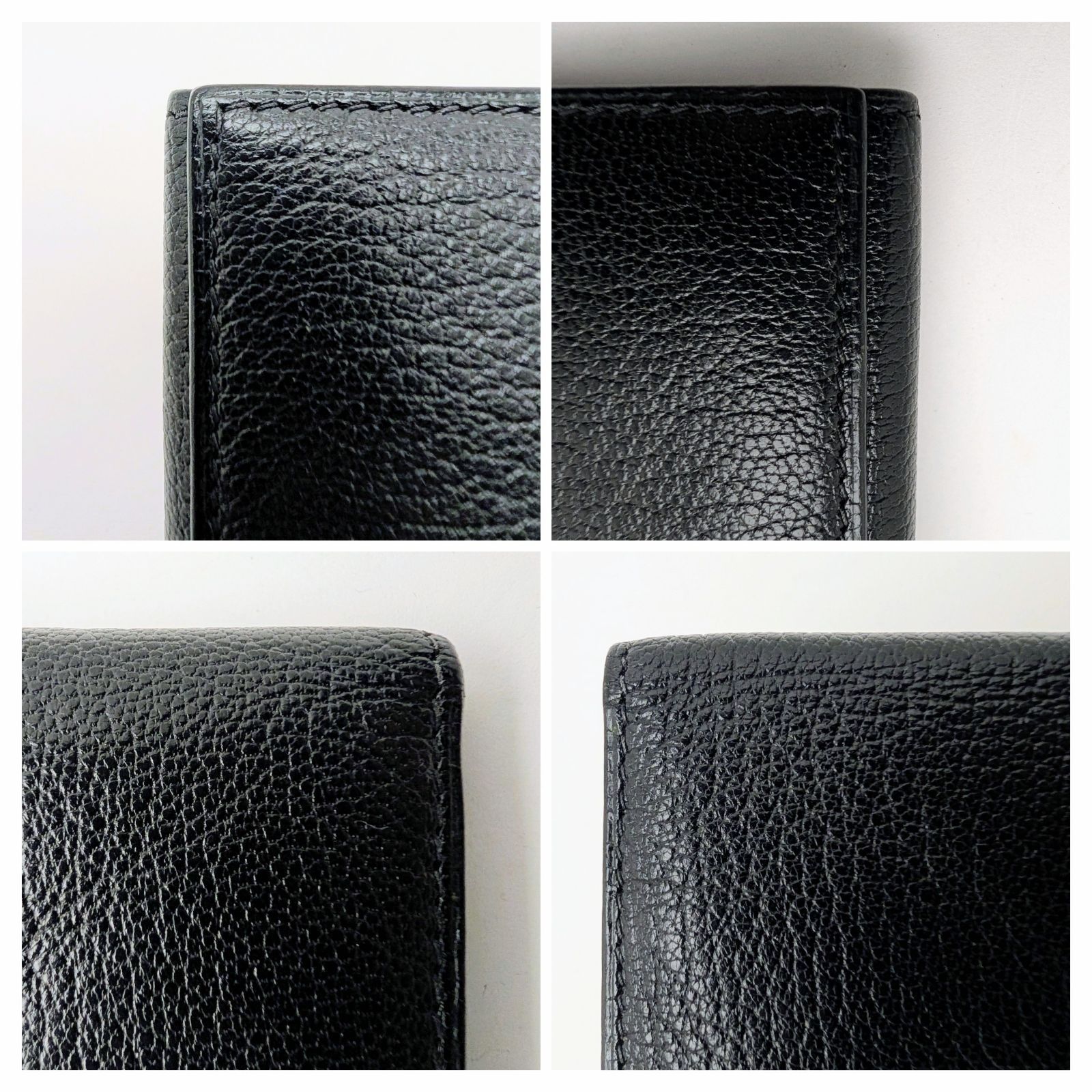 HERMES】エルメス 三つ折り長財布 ベアン デュプリ ヴォーエプソン 