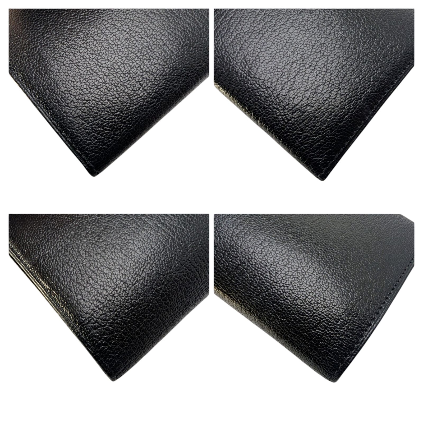 HERMES】エルメス 三つ折り長財布 ベアン デュプリ ヴォーエプソン 
