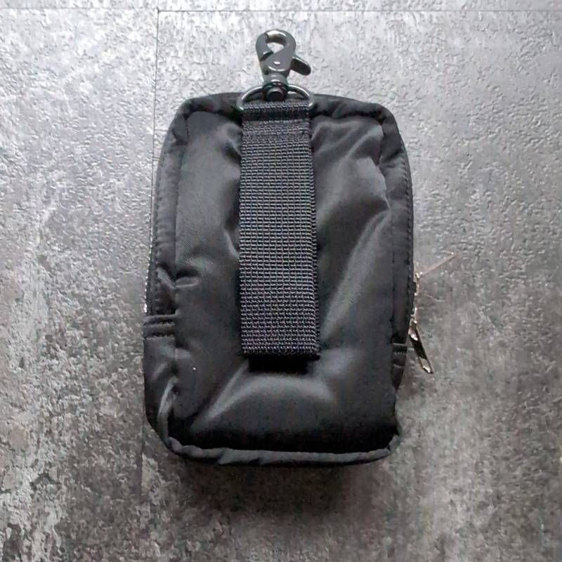 Porter Yoshida & Co Tanker Mobile Pouch Black Nylon Made in Japan