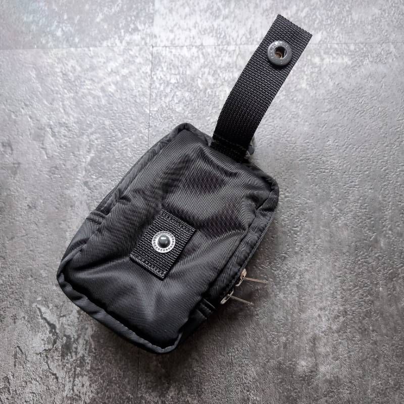 Porter Yoshida & Co Tanker Mobile Pouch Black Nylon Made in Japan