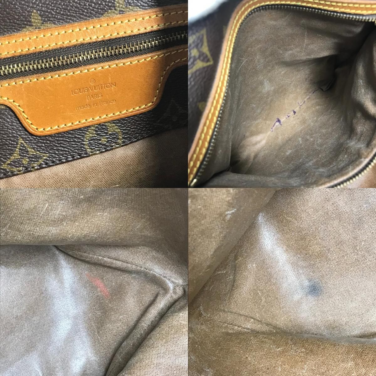 LOUIS VUITTON ルイヴィトン ショルダーバッグ サックショッピング 