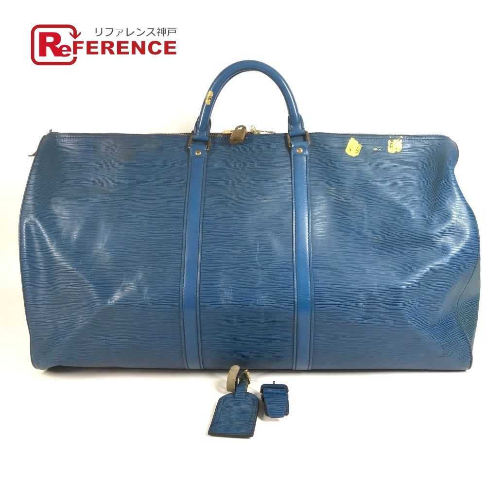 LOUIS VUITTON ルイヴィトン ボストンバッグ キーポル60 キーポル 60 M42945 エピレザー トレドブルー ブルー