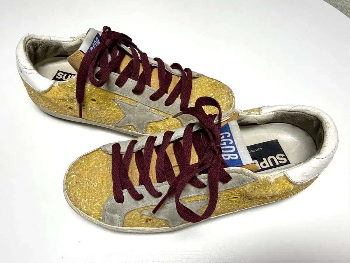 GOLDEN GOOSE ゴールデングース SuperStar ゴールド グリッター 37