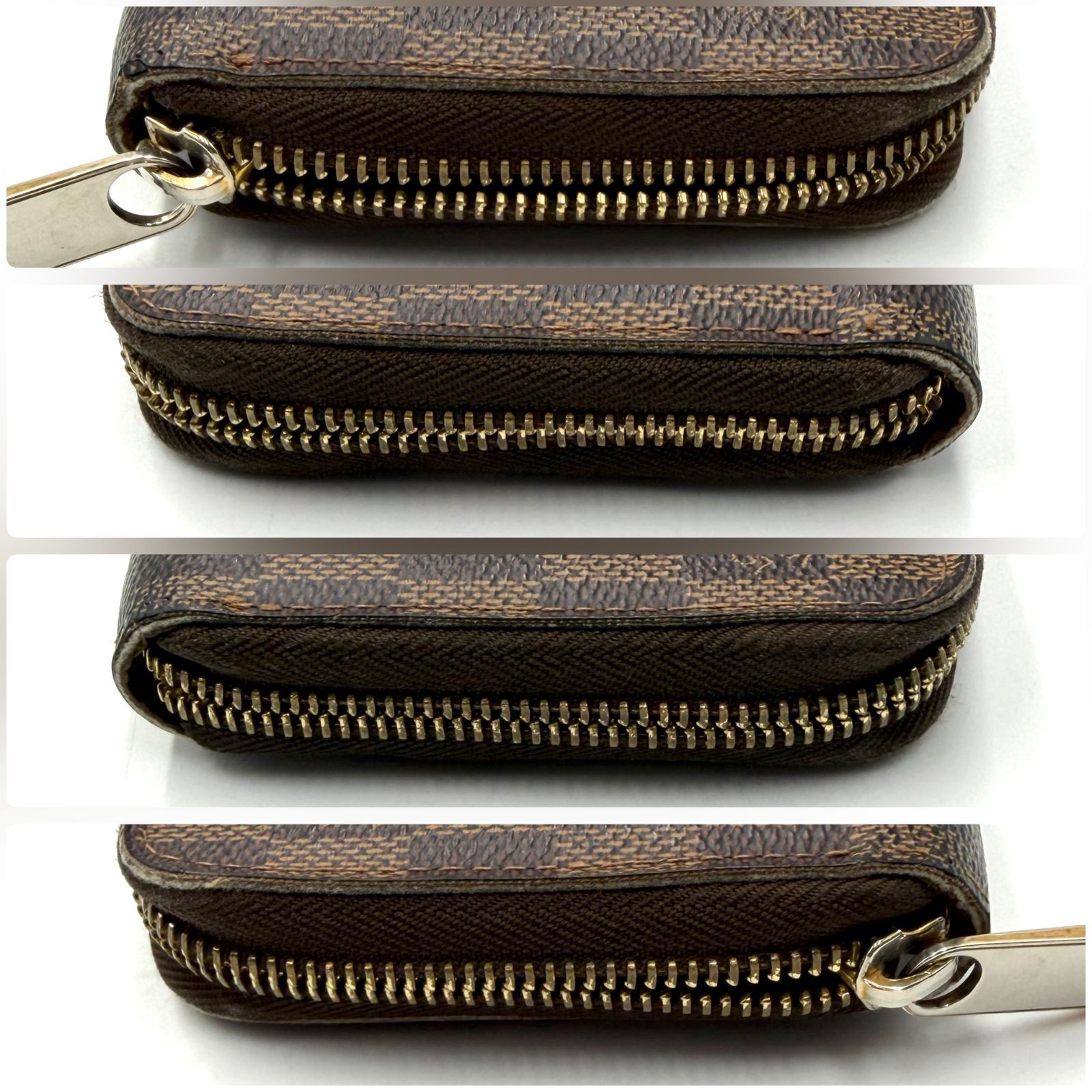 ルイヴィトン LOUIS VUITTON ダミエ エベヌ ジッピーウォレット 長財布 