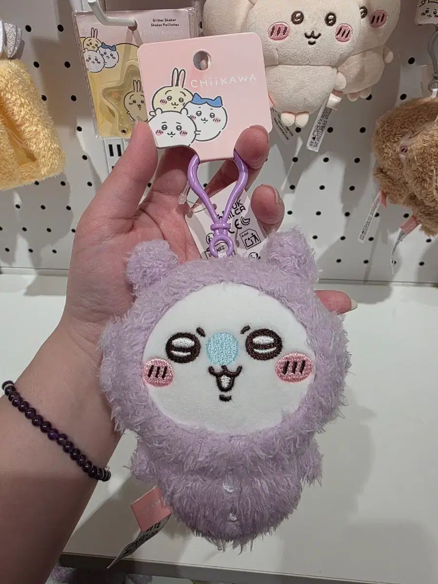 MINISO x ちいかわ モモンガ ぬいぐるみ キーホルダー