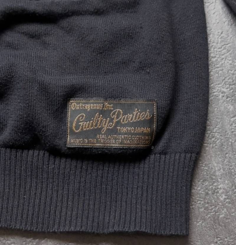 Wacko Maria Cardigan Men's Size S Black Made in Japan ワコマリア