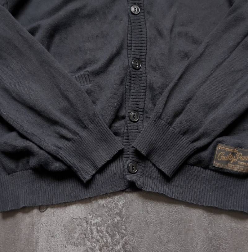 Wacko Maria Cardigan Men's Size S Black Made in Japan ワコマリア