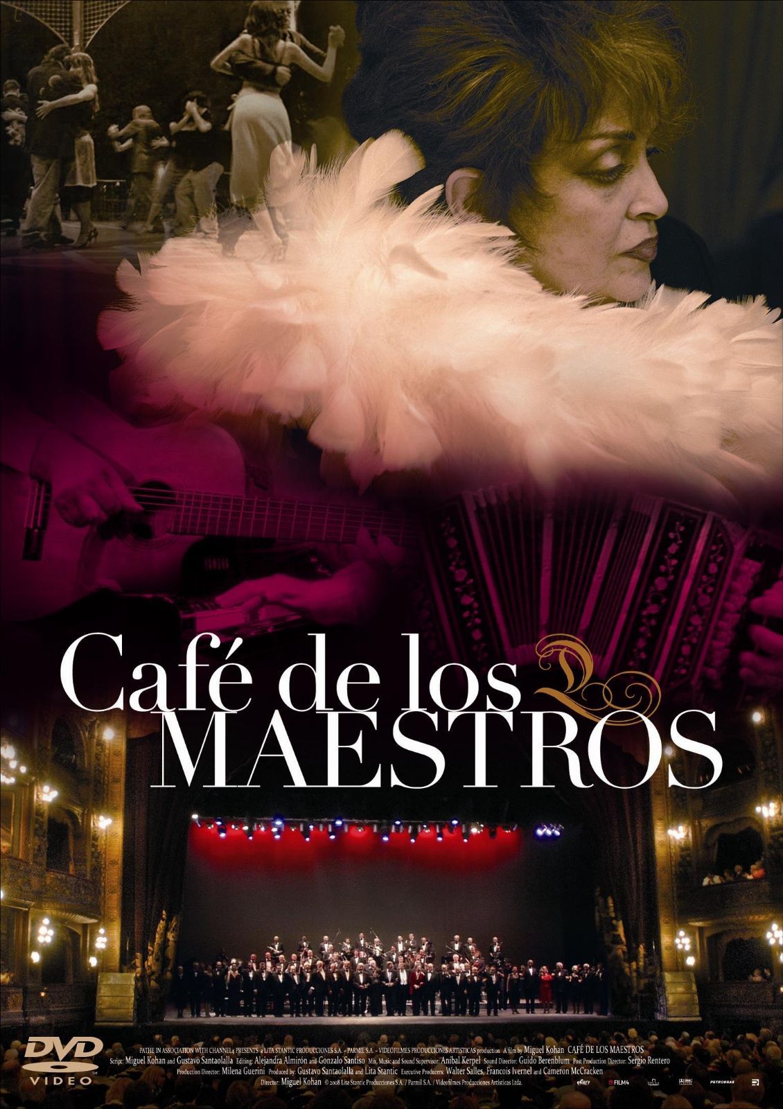 アルゼンチンタンゴ 伝説のマエストロたち [DVD] オラシオ・サルガン,レオポルド・フェデリコ,マリアーノ・モーレス(中古)