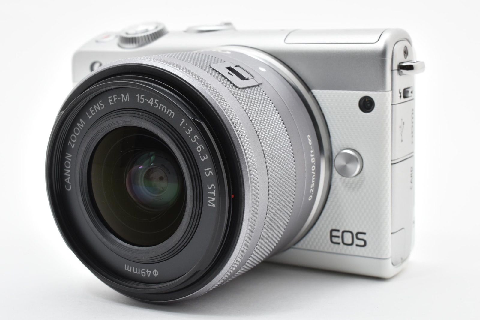 キヤノン Canon EOS M100 EF-M 15-45mm IS STM ミラーレス一眼 - メルカリ