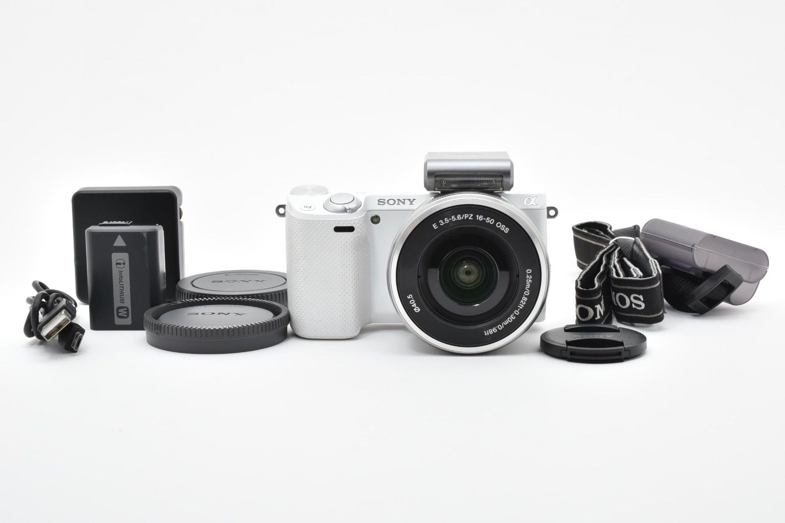 ソニー SONY NEX-5R ミラーレス一眼カメラセット Wi-Fi搭載 - メルカリ