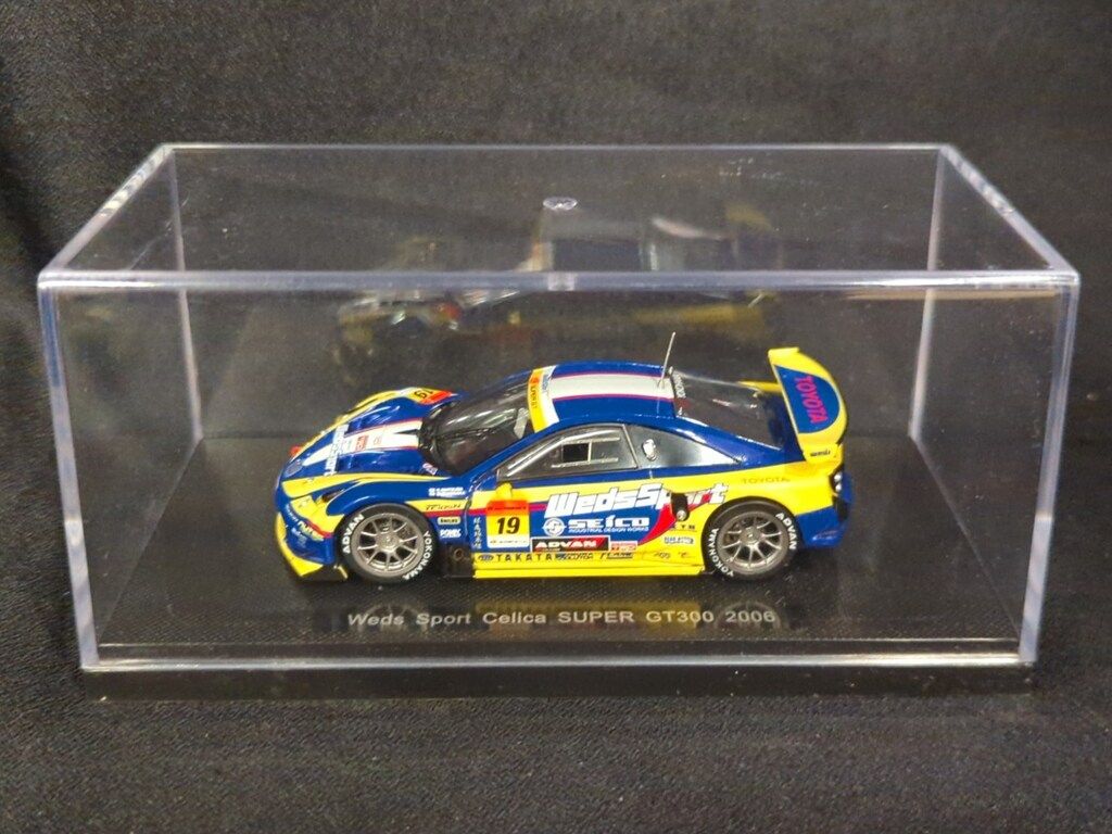 MMP 1/43 EBBRO SUPER GT300 WEDS SPORT CELICA #19 BLUE 864 - メルカリ